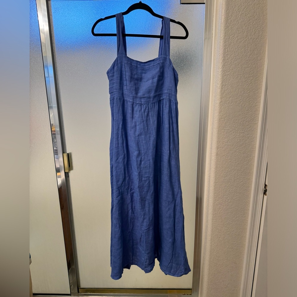 Blue Maxi Summer Dress